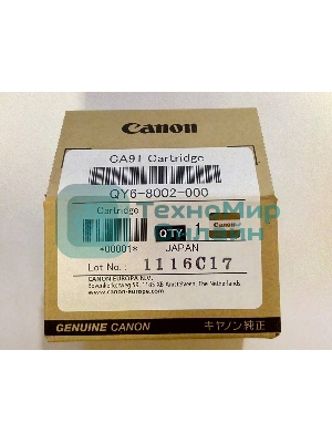Печатающая головка CANON G1400/2400/3400 черная (QY6-8011/QY6-8002)