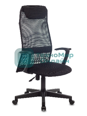 Кресло Бюрократ KB-8/BLACK TW-01 TW-11 черный, сетка