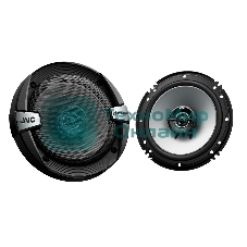 Колонки автомобильные JVC CS-DR162 300Вт 88дБ 4Ом 16см (6дюйм) (ком.:2кол.) коаксиальные двухполосные