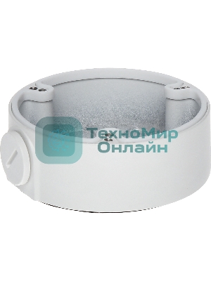 Монтажная коробка Dahua для уличных видеокамер серии HFWxxR-Z/VF; Размеры:90x32мм Water-proof Junction Box PFA135