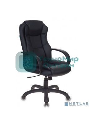 Кресло Бюрократ CH-839/BLACK черный, экокожа