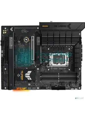 Материнская плата ASUS TUF GAMING B760-PLUS WIFI, LGA 1700, Intel B760, 4xDDR5, 4xSATA, 3xM.2, 1xPCI-E 5.0 x16, 1xPCI-E 3.0 x4, 1xUSB-A 3.2 Gen 2, 3xUSB-A 3.2 Gen 1, 1xUSB-C 3.2 Gen 2x2, 1x2.5Gb LAN, 5x3.5 мм, 7.1, Wi-Fi 6, Bluetooth 5.2, Standard-ATX