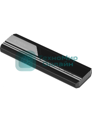 Внешний SSD Netac ZX10, 2TB, USB 3.2 Gen 2 Type-C, R/W 1050/1050, черный