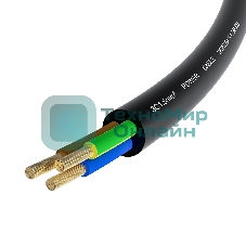 Кабель питания GCR PROF 5.0m, С14 - С5, черный, 3x1,5мм, GCR-55970
