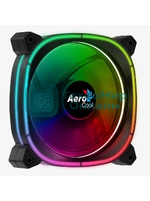 Вентилятор для корпуса Aerocool/Formula Astro 12 ARGB черный, 120 мм, 1000 об/мин, 17.5 дБ, 6 pin