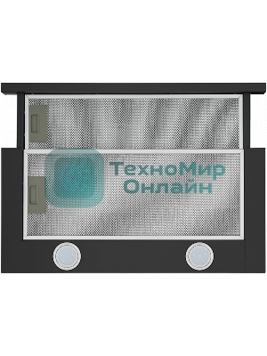 Вытяжка встраиваемая Maunfeld VS Fast 60 черный, 60 см, 850 куб. м/ч, 47 дБ