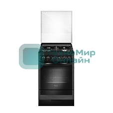 Плита газовая Gefest ПГ 5300-02 0046 черный, конфорок 4 шт, духовка 52 л, 50 см x 85 см x 58.5 см