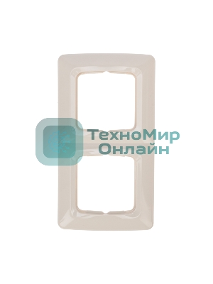 Рамка Kranz 2-я DEA горизонтальная беж (1/10/180)