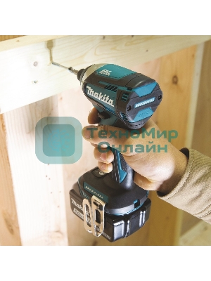 Гайковерт аккумуляторный Makita DTD154Z 18В. Li-ion. 0-3600об\м. 6-ти гр1\4