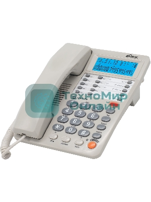 Телефон проводной Ritmix RT-495 белый