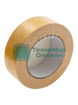 Лента клейкая двусторонняя Сибртех, 38мм х 25м, на тканевой основе