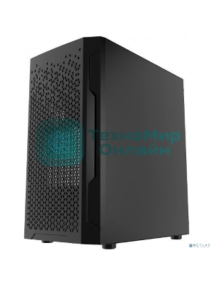 Компьютерный корпус Powercase Mistral Micro Z2B SI, Non Window, Mesh, 2x 120мм fan, черный, mATX (CMIMZB-F2SI)