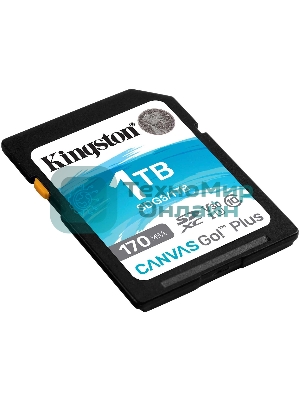 Флеш карта Kingston 1Tb SDXC Canvas Go Plus 170R C10 UHS-I U3 V30/Kingston 1Tb SDXC Canvas Go Plus 170R C10 UHS-I U3 V30