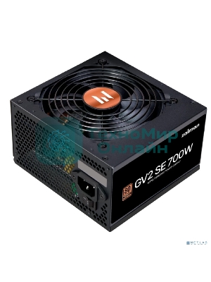 Блок питания Zalman ZM700-GV2SE 700 Вт, 80 PLUS BRONZE, 120 мм, немодульный, черный