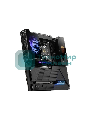 Материнская плата MSI MEG X870E GODLIKE, AM5, AMD X870E, 4xDDR5, 4xSATA, 7xM.2, 2xPCIe 5.0 x16, 1xPCIe 4.0 x4, 2xUSB-C DP, 1x10G LAN, 1x5Gb LAN, Wi-Fi 7, Bluetooth 5.4, 2xUSB-C 40Gbps, 5xUSB-C 10Gbps, 1xUSB-C 20Gbps, 8xUSB-A 10Gbps, 4xUSB-A 5Gbps, 4xUSB-A 2.0, 1xS/PDIF, 2x3.5 мм, 7.1, E-ATX