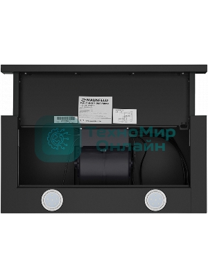 Вытяжка встраиваемая Maunfeld VS Fast 60 черный, 60 см, 850 куб. м/ч, 47 дБ