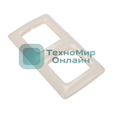 Рамка Kranz 2-я DEA горизонтальная беж (1/10/180)