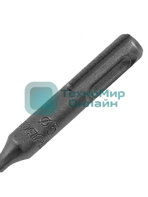 Бур по бетону Matrix, 5 x 110 мм, SDS PLUS