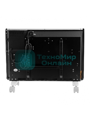 Конвектор электрический гибридный Denzel HybridX-1500 белый, 1500 Вт, 25 м2, термостат, дисплей