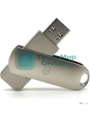 Флешка USB Digma GDRIVE3 (DGFUM064A30SR), 64Gb, USB 3.0, R/W 70/30, серебристый