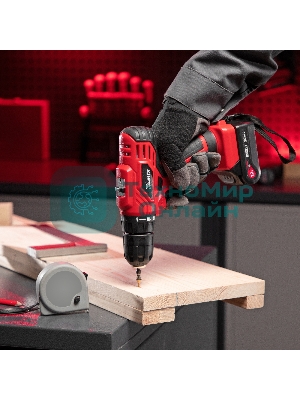 Дрель-шуруповерт аккумуляторная MTX MCDL-12-02, Аккумуляторная, 12В, 2 АКБ, Кейс