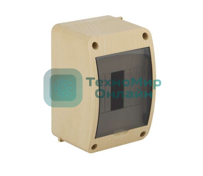 Щиток ОП Тусо 4 мод. с верт. двер. 140х90х85мм сосна Рувинил 68304-27М