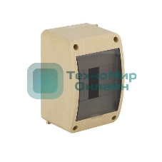 Щиток ОП Тусо 4 мод. с верт. двер. 140х90х85мм сосна Рувинил 68304-27М