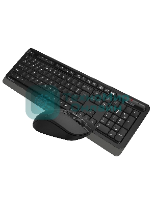 Комплект клавиатура+мышь A4Tech FStyler FG1012 беспроводной, USB, 1200 DPI, черный
