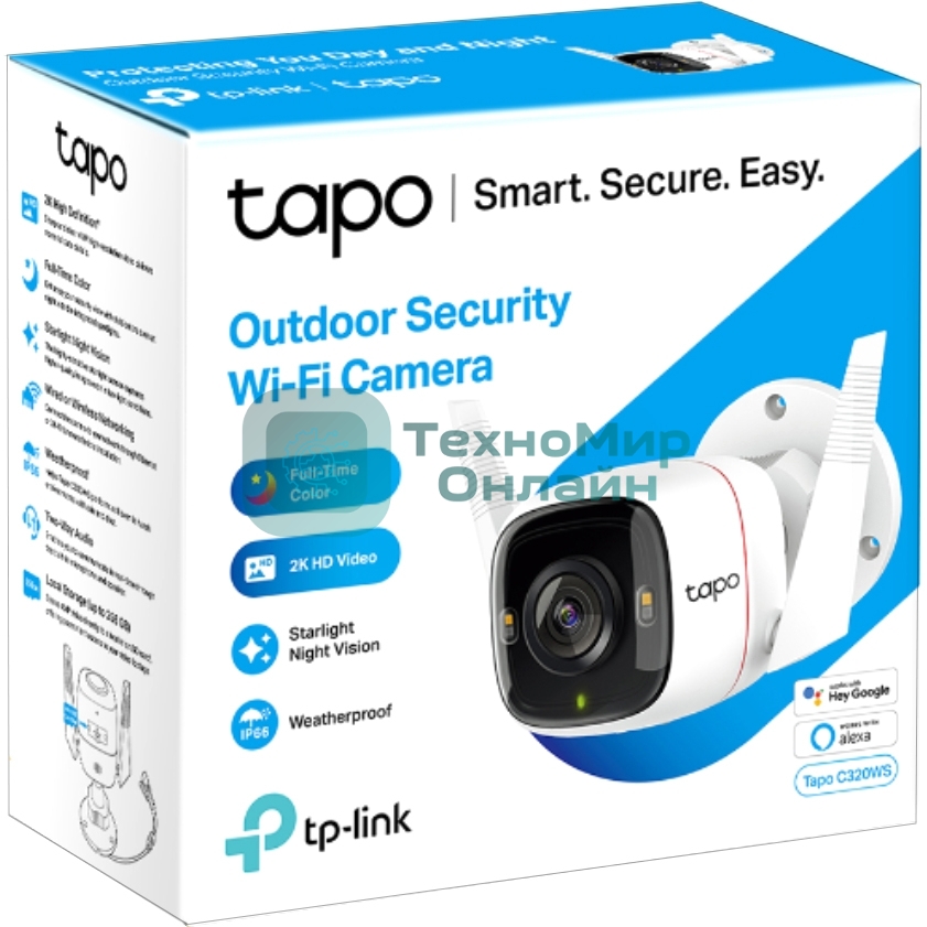 Уличная Wi-Fi камера TP-Link Tapo C320WS
