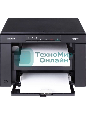 МФУ лазерное Canon i-SENSYS MF3010 (5252B004), A4, ч/б, печ. 18 стр/мин., скан. до 18 стр/мин., 600 x 1200 dpi (печать) 600x600dpi (сканер), USB 2.0