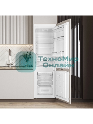 Холодильник Evelux FI 2211 D с морозильной камерой Встраиваемый