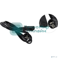 Кабель питания ExeGate Power PC19-1,8P (Евровилка Schuko->С19) VDE-250V-3*1.5-CU, черный, 16А, 1.8м