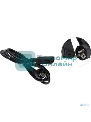 Кабель питания ExeGate Power PC19-1,8P (Евровилка Schuko->С19) VDE-250V-3*1.5-CU, черный, 16А, 1.8м
