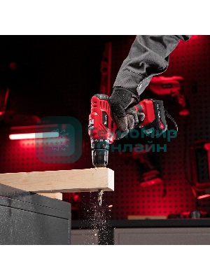 Дрель-шуруповерт аккумуляторная MTX MCDL-12-02, Аккумуляторная, 12В, 2 АКБ, Кейс