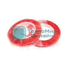 Скотч двусторонний прозрачный 3M с красной защитной лентой ширина 10 мм 25 м 2 шт. 112201
