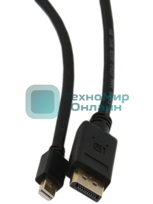 Кабель-переходник Telecom (TA682-1.8M) 4K*60Hz 1.2V Mini DisplayPort M <--> DisplayPort M 1,8м 6926123463314