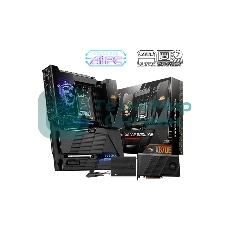 Материнская плата MSI MEG X870E GODLIKE, AM5, AMD X870E, 4xDDR5, 4xSATA, 7xM.2, 2xPCIe 5.0 x16, 1xPCIe 4.0 x4, 2xUSB-C DP, 1x10G LAN, 1x5Gb LAN, Wi-Fi 7, Bluetooth 5.4, 2xUSB-C 40Gbps, 5xUSB-C 10Gbps, 1xUSB-C 20Gbps, 8xUSB-A 10Gbps, 4xUSB-A 5Gbps, 4xUSB-A 2.0, 1xS/PDIF, 2x3.5 мм, 7.1, E-ATX