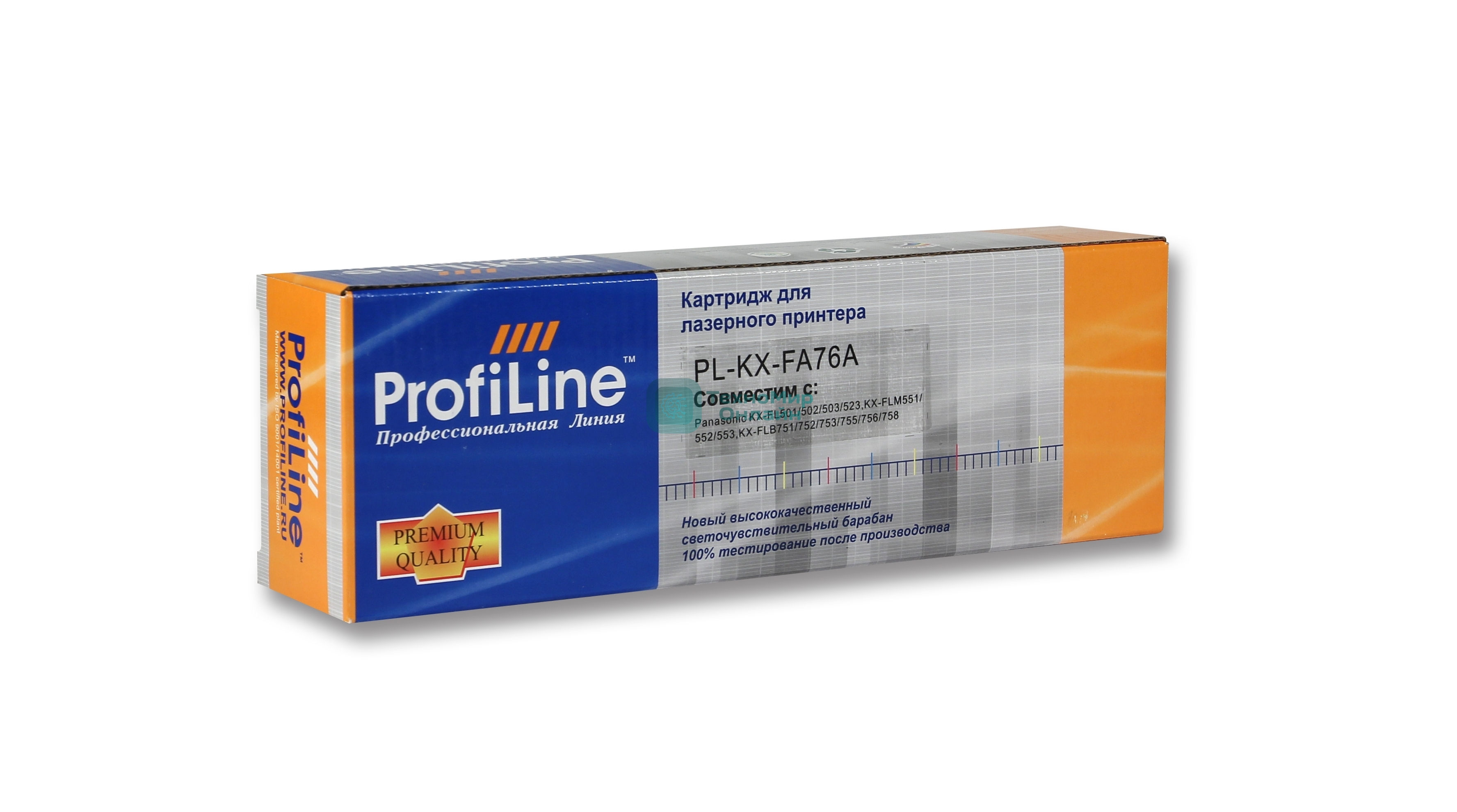 Картридж Тонер-туба ProfiLine PL-KX-FA76A для принтеров Panasonic KX-FL501/502/503/523, KX-FLM551/552/553, KX-FLB751/752/753/755/756/758 2000 копий