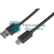 Кабель Buro BHP USB-TPC-3 USB 3.0 A(m) USB Type-C (m) 3м черный