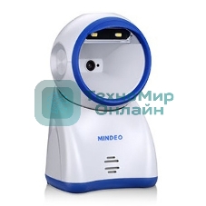 Сканер штрих-кода стационарный Mindeo MP725 1D/2D имидж, проводной, 45 скан/сек, USB, белый