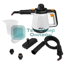 Пароочиститель Bort BDR-2800-RR Мощность 1300 Вт; Макс 3,2 бар; подача пара 35 г/мин; Температура 133 °С; Емкость бачка 450 мл гарантия 2 г 93410969