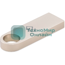 Флешка USB Digma DRIVE3 (DGFUL064A30SR), 64Gb, USB 3.0, R/W 70/30, серебристый