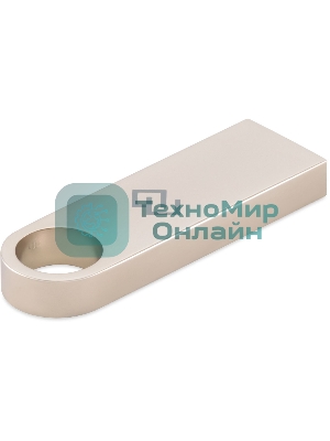 Флешка USB Digma DRIVE3 (DGFUL064A30SR), 64Gb, USB 3.0, R/W 70/30, серебристый
