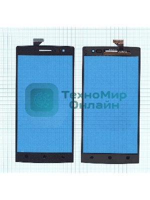 Сенсорное стекло (тачскрин) для OPPO Find 7/Find 7a, черное