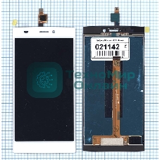 Дисплей для Micromax Canvas Nitro 2 E311 белый