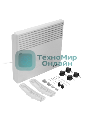 Конвектор электрический MTX CH-1000, белый, 1000 Вт, 10 м2, термостат