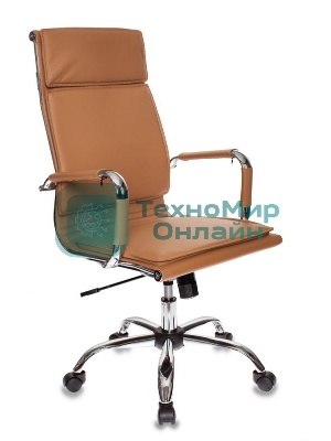 Кресло Бюрократ CH-993/camel светло-коричневый, экокожа