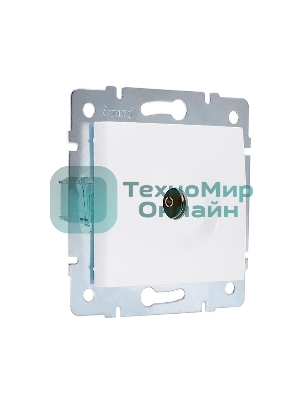 Механизм розетки TV СП KARINA оконечная белый LEZARD 707-0288-130