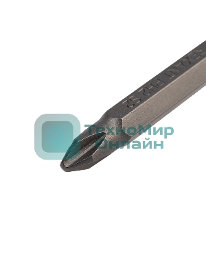 Бита Kranz PH 2x50 мм для шуруповерта сталь S2 5 шт. (лента)