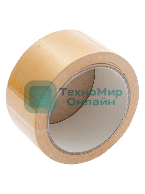 Лента клейкая двусторонняя Сибртех, 50мм х 10м, на тканевой основе